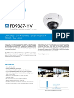 FD9367-HV: Fixed Dome Network Camera