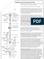 Assembly / Installation Instructions:: Refer DETAIL1 and DETAIL2 For Assembly