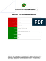 PR-1721 - Shutdown Management