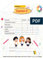 PMD ??? 5° Examen Primer Trimestre