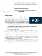 Document de Présentation Du Projet-Eco Quartier