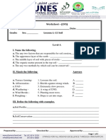 Grade 5 L-12 Worksheet