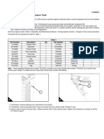 Installation of Coolant Expansion Tank: Parts Kit Instruction 21820291