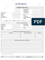 Uniteam Marine CV Form