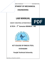 Automation and Robotics Lab