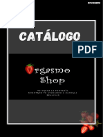 Orgasmo Shop Catálogo Noviembre