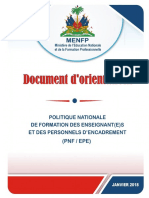 MENFP_Politique_Nationale_de_Formation_d