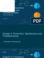 Chapter 4: Preventive Maintenance and Troubleshooting: Instructor Materials