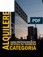 Rentas de Primera Categoria - Alquileres