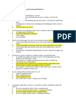 Chapter 6 (Supply, Demand, and Government Policies) Section A