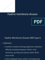 NB Hyaline Membrane Disease