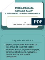 Cns Neurological Examination