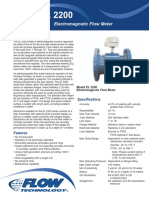 Electromagnetic Flow Meter: Description