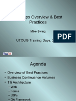 11i Apps Overview & Best Practices: UTOUG Training Days, 2007