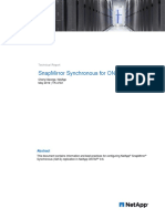 Snapmirror Synchronous For Ontap 9.6: Technical Report