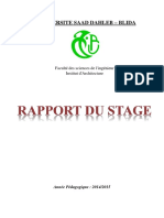 Rapport Blida