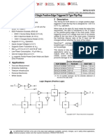 SN74LVC1G79 Single Positive-Edge-Triggered D-Type Flip-Flop: 1 Features 3 Description