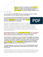 Defensa 1ra Parte Presupuestos A y B Del Art 268 NCPP Sobre Delito de Parricidio