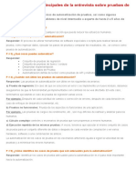 Las 39 Preguntas Principales de La Entrevista Sobre Pruebas de Automatización