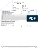 Daftar Hadir ANBK