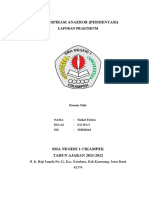 Laporan Praktikum - Respirasi Anaerob - Haikal Fabian - Xii Ipa 5