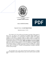 Amparo Contra Ministro Conoce Sala Constitucional