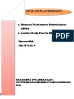 Rencana Pelaksanaan Pembelajaran (RPP) 2. Lembar Kerja Peserta Didik (LKPD)