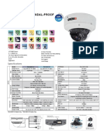 Ir Vari-Focal Vandal-Proof Dome Camera: DAI-390IPVF DAI-380IPVF