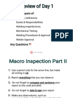 Macro & Weld Symbol CSWIP