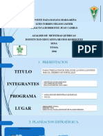 Caracterizacion de Suelos de La Finca Los Pinos