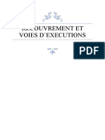 Cours - Recouvrement Et Voies D'Execution