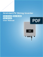 Grid-Tied PV String Inverter: User Manual