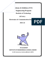 Scheme & Syllabus of UG Engineering Program