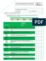 Formato Evaluación de Desempeño Del Practicante