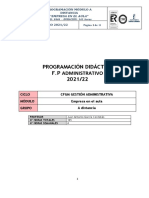 Programación Empresa en El Aula