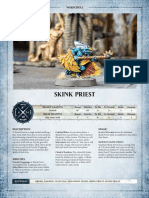 Skink Priest: Warscroll