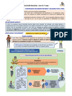 EdA #09 5º Secundaria Construimos Una Misión Fraterna y Solidaria Por El Peru