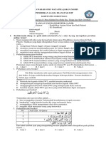 Soal PAS Kls 9 Ganjil TP. 2020-2021