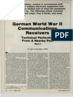 German World War II Communications Receivers: Technical Perfection From A Nearby Past