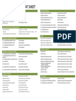 Shell Reference Card