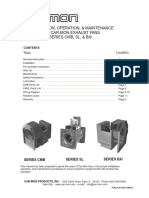 Installation, Operation, & Maintenance For Car-Mon Exhaust Fans Series CMB, SL, & Bxi