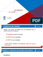 Codificaciòn de Las Cuentas de Orden