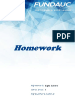 AEC I Homework Activities Eglis Subero