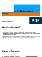 Introduction To Computers: Encfap2L