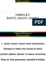 ¡Santo! ¡Santo! ¡Santo!