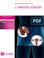 Minimally Invasive Surgery: Suture Material and Special Products For