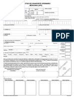 Solicitud de Pasaporte Ordinario Mexicano (Op5) : Por Mutilación O: Por Autorización Judicial