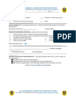 Sca Internet Issues Form