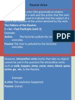 Passive Voice: The Voice (The Grammatical Relation