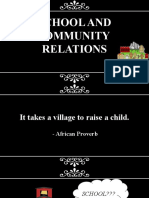 School and Community Relations: Lesson 3